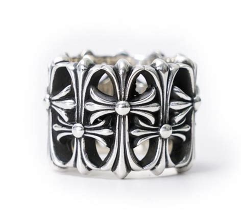 chrome hearts cemetery ring replica|chrome hearts pentagon ring.